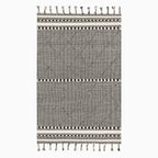 Lafferty Wool Blend Rug in Midnight