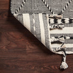 Lafferty Wool Blend Rug in Midnight