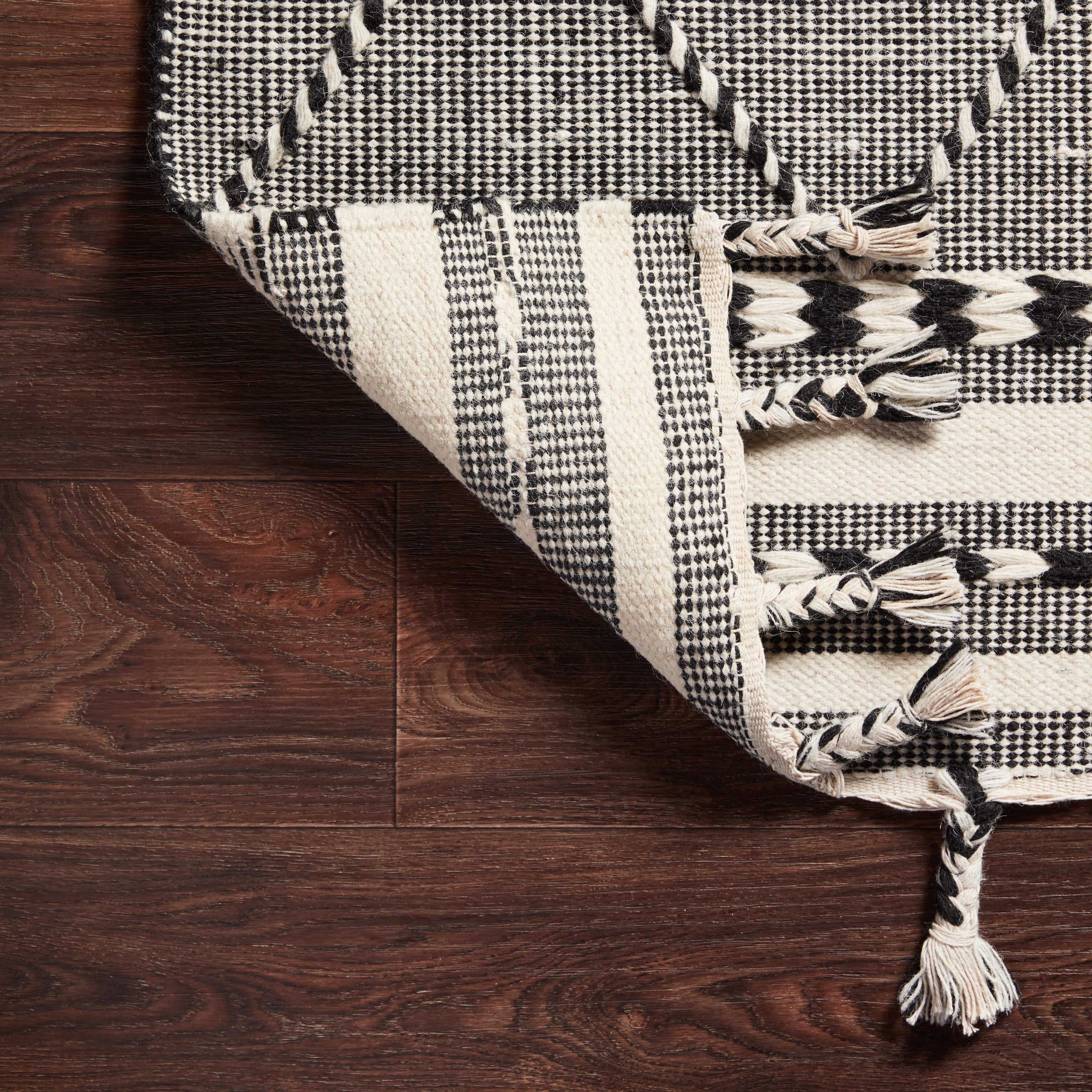 Lafferty Wool Blend Rug in Midnight