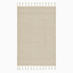 Lafferty Wool Blend Rug in Natural