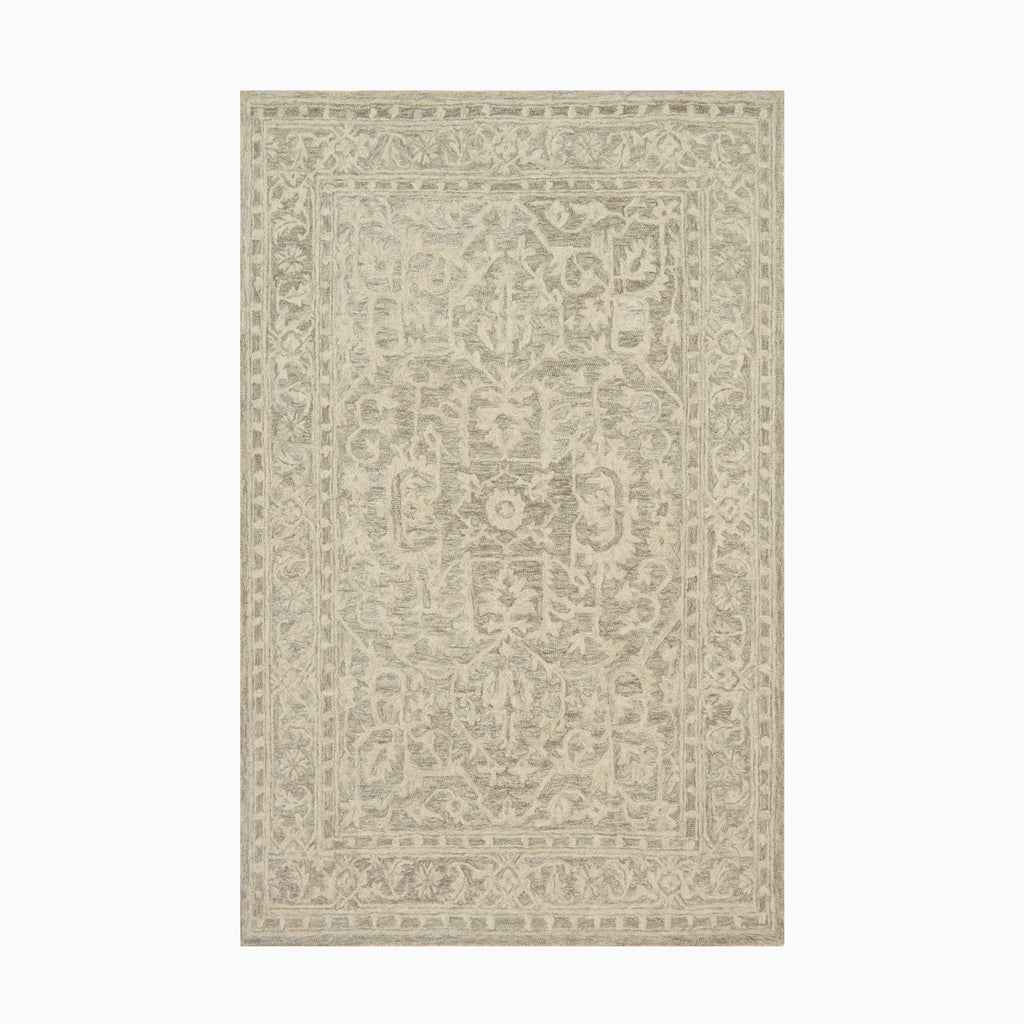 Mallory Wool Pile Rug in Khaki