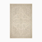 Marcela Cotton Blend Rug in Cream / Ocean