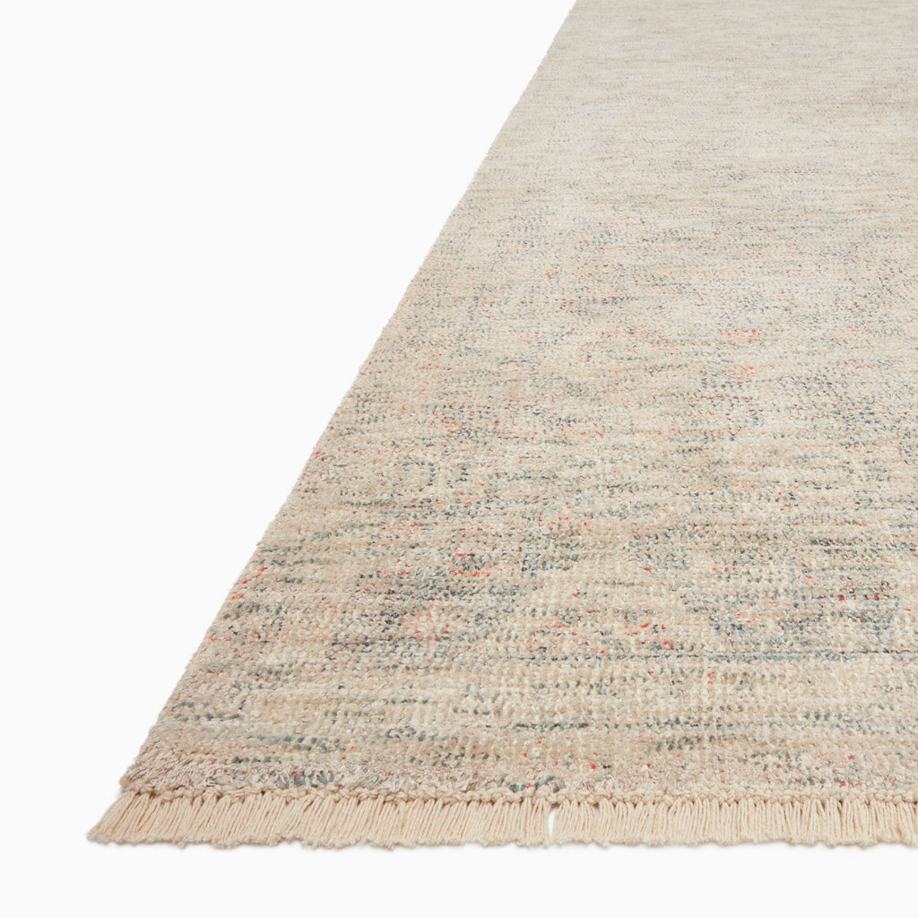 Marcela Cotton Blend Rug in Lake / Spice