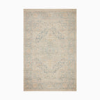 Marcela Cotton Blend Rug in Natural / Opal