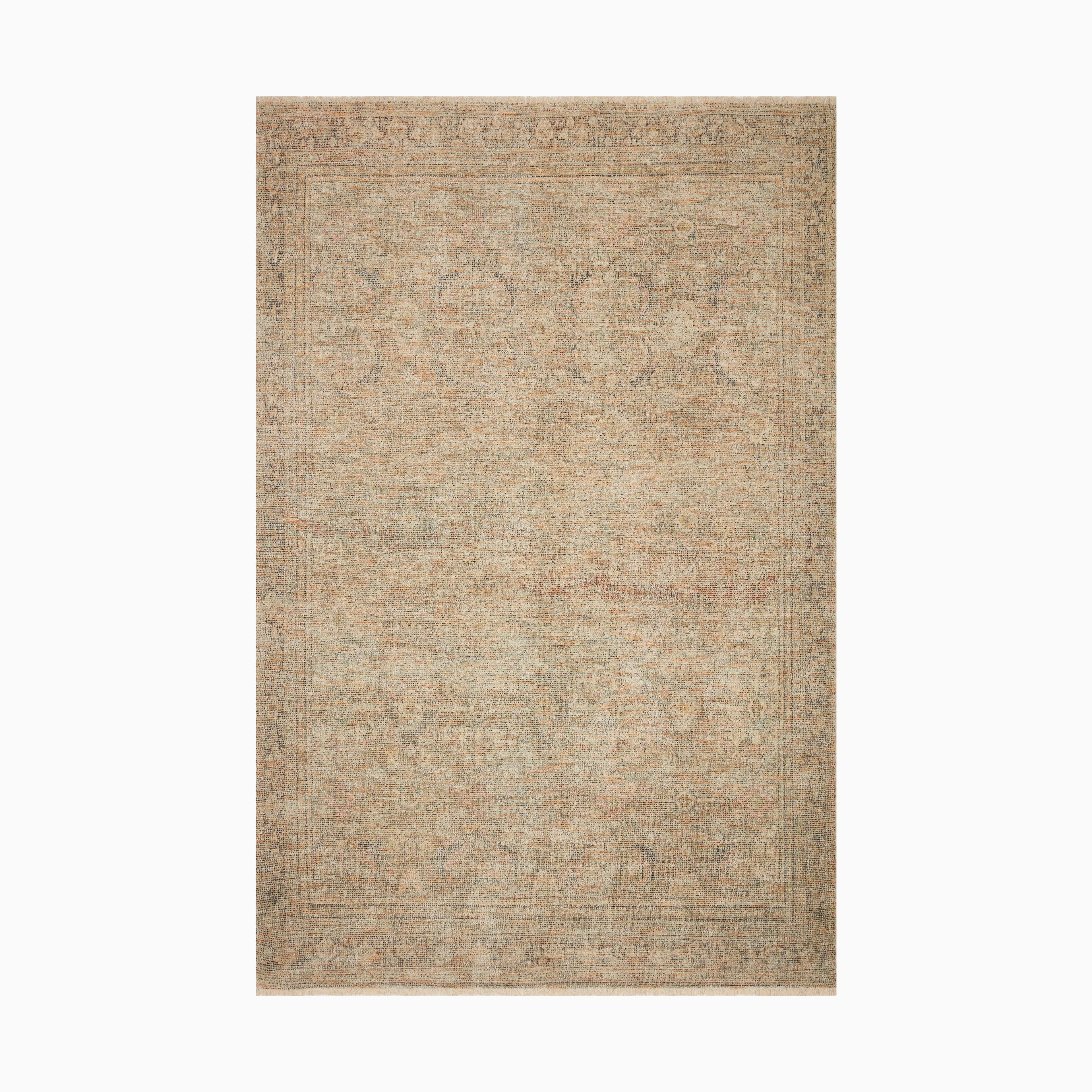 Marcela Cotton Blend Rug in Sage / Sand